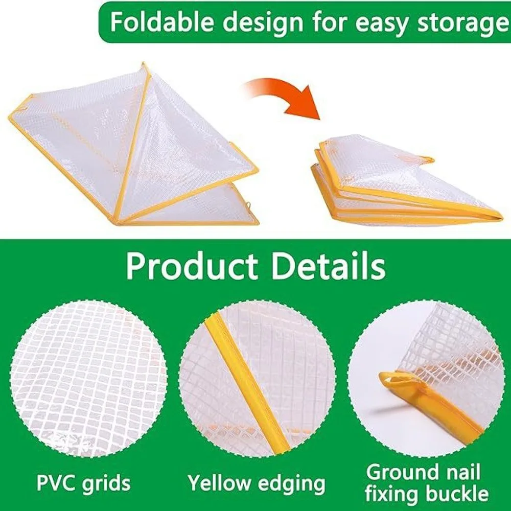 Pliage de la cage de protection pour le rangement